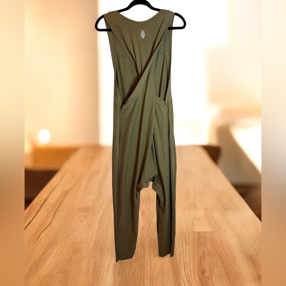 Free People Movement 🔥 Hot Shot Twisted Onesie Seagrass XS ✳️